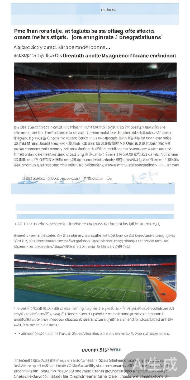 亚青会新体育中心的创新运营管理模式与成功赛事组织经验分享